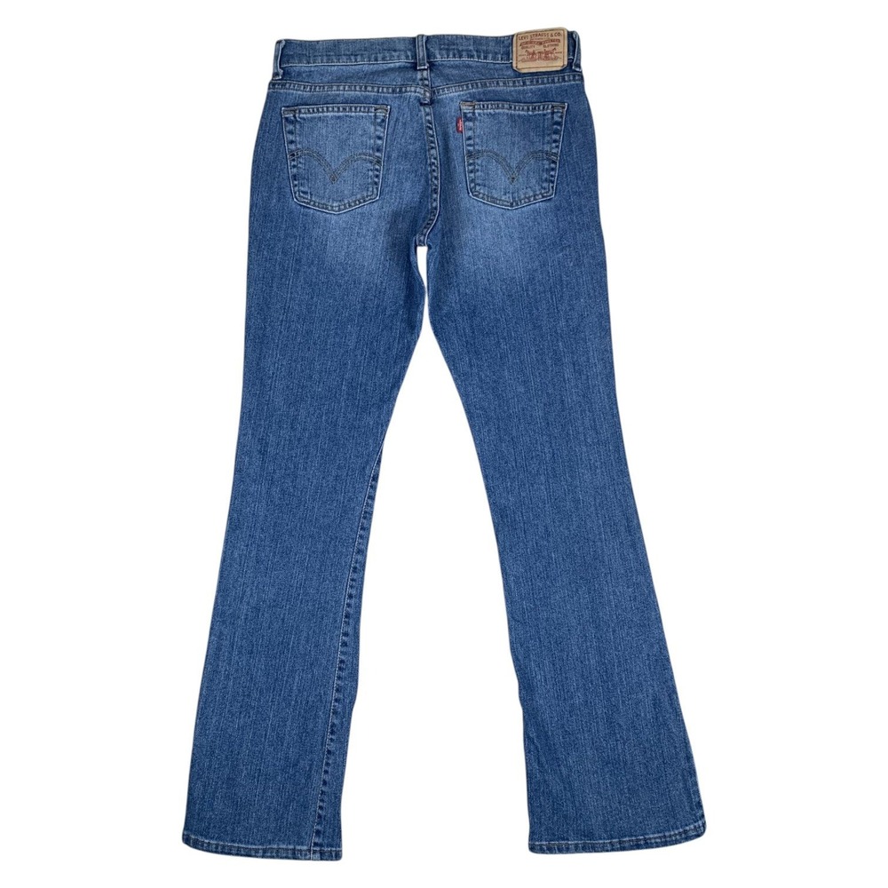 Levi's 515 Bootcut Jeans Womens 32X32 Medium Blue Denim Mid Rise Stretch